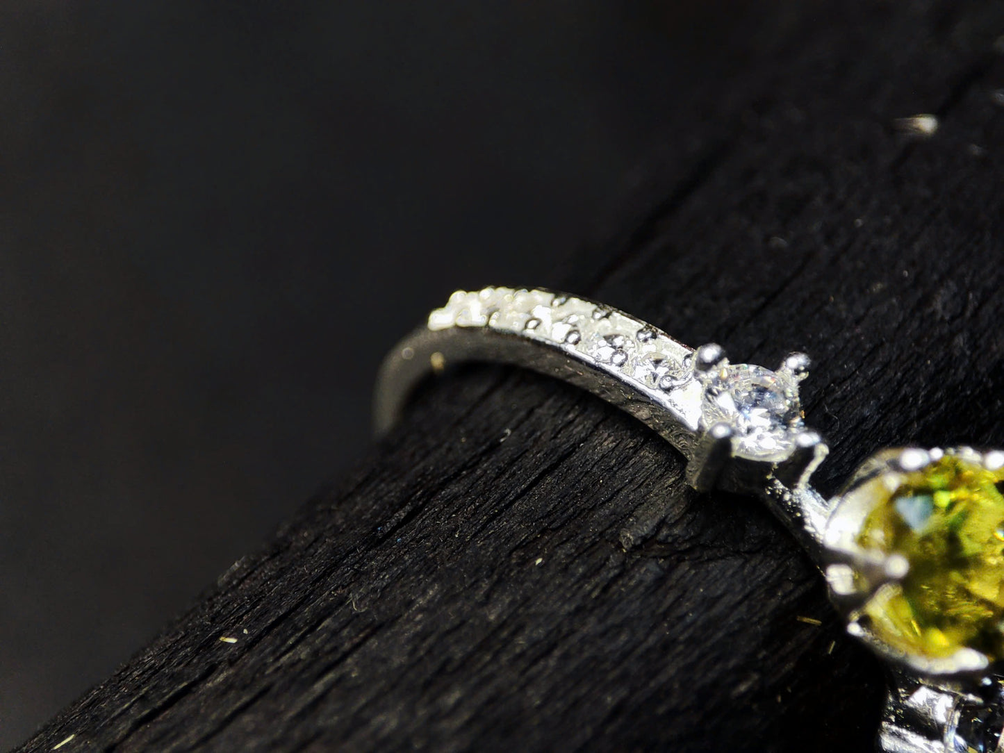 Sterling Silver Yellow Sapphire Ring: Natural, Untreated & Ethically Sourced