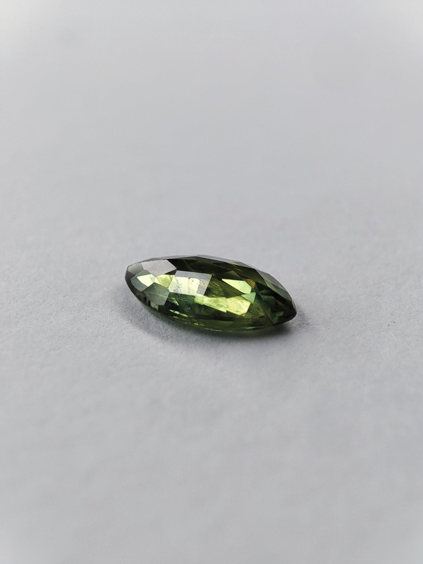 Natural Green Sapphire 0.65 Cts