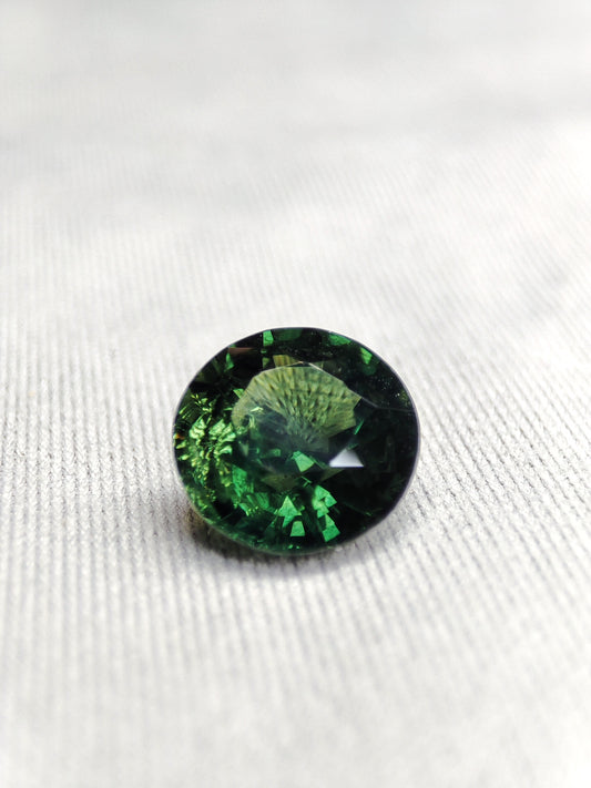 2.2 Cts Green Sapphire