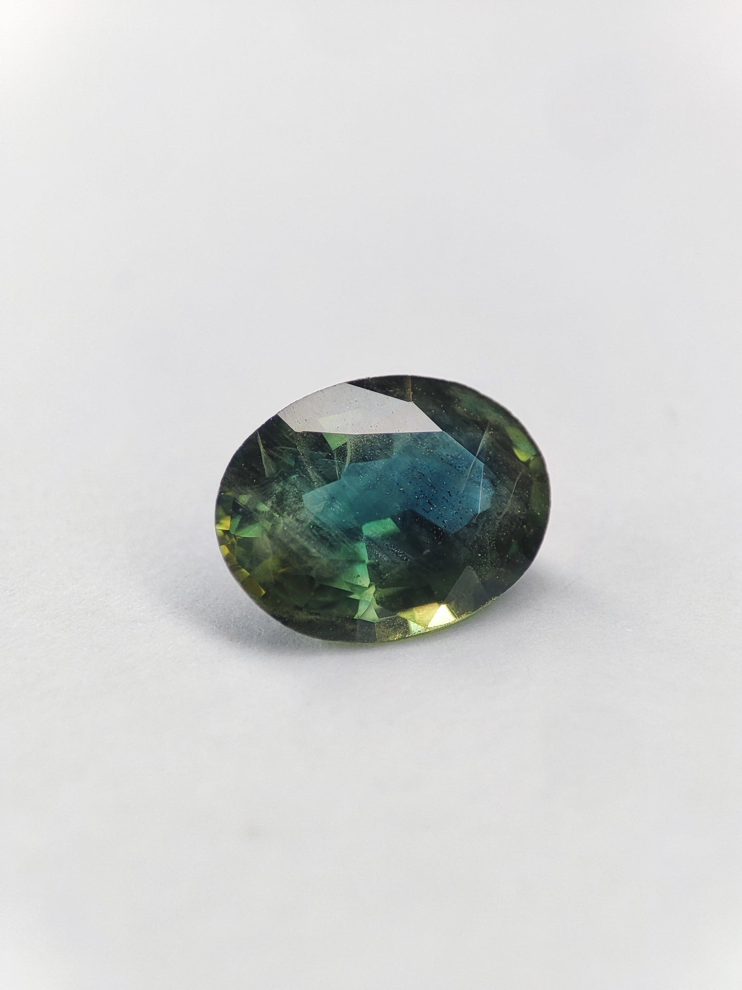 Natural Tri color Sapphire 1.27 Cts