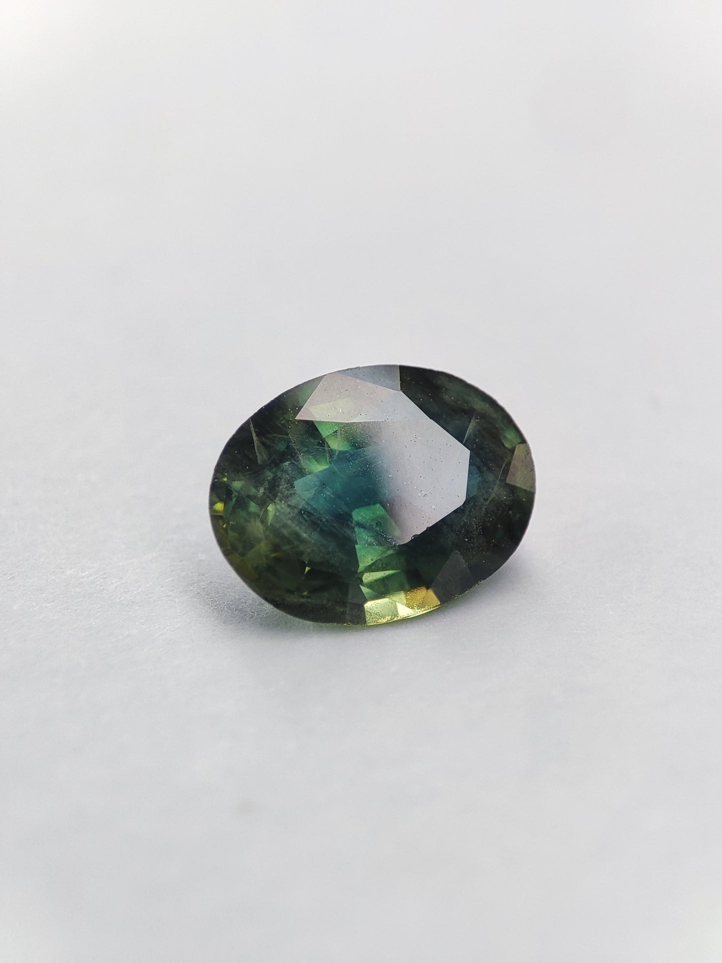 Natural Tri color Sapphire 1.27 Cts