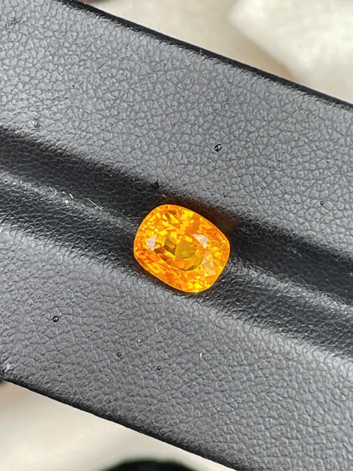 2.8 Carats Orange Sapphire