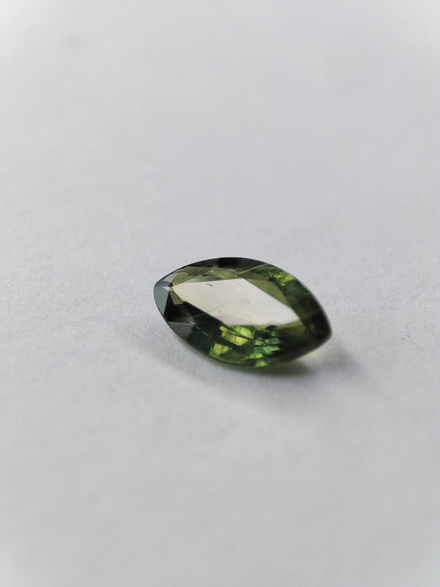 Natural Green Sapphire 0.65 Cts