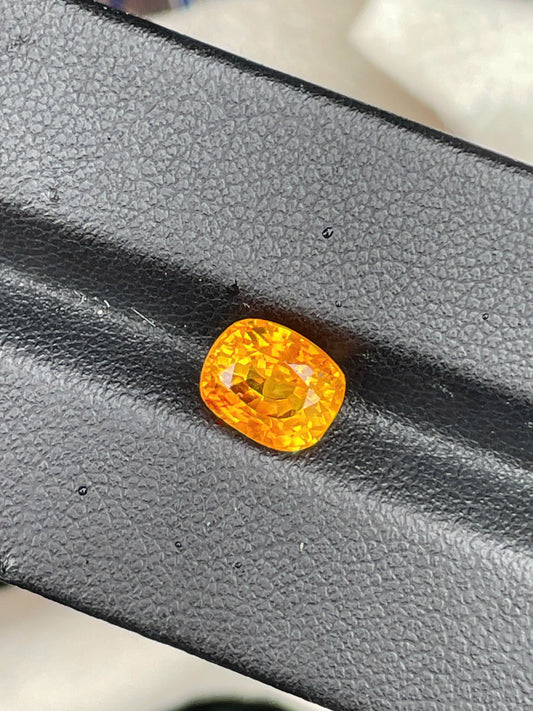 2.8 Carats Orange Sapphire